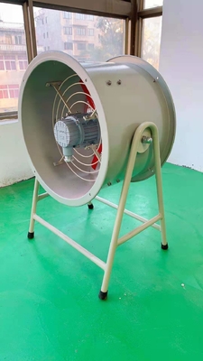Kipas ventilasi tahan ledakan seri BAF industri dengan daya 370W/550W/750W untuk kondisi ekstrem