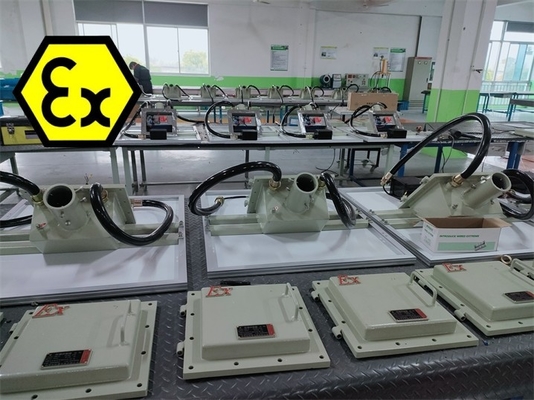ATEX IECEx Proof Explosion Solar LED Street Lighting Flameproof Aluminium Berkualitas Laut