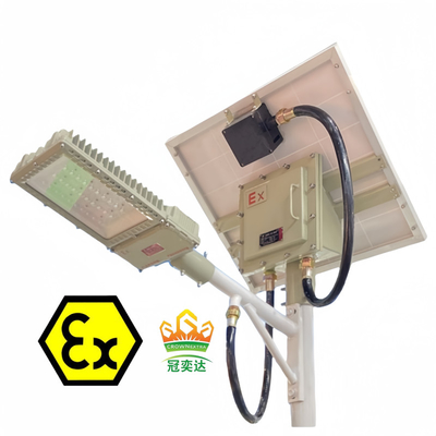 ATEX IECEx Proof Explosion Solar LED Street Lighting Flameproof Aluminium Berkualitas Laut
