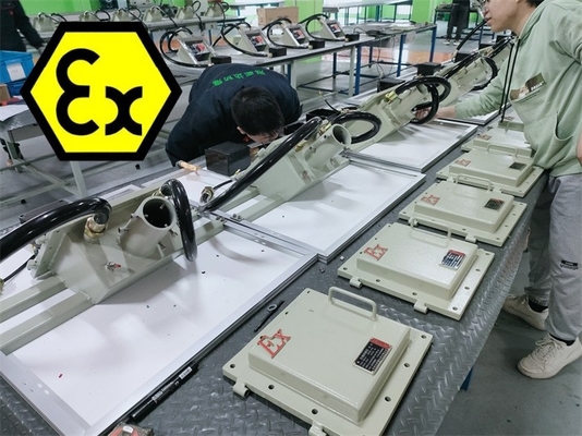 ATEX IECEx Proof Explosion Solar LED Street Lighting Flameproof Aluminium Berkualitas Laut