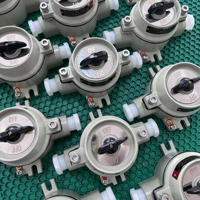 IP66 Explosion Proof Switch Aluminium Kelas Laut untuk Industri Farmasi