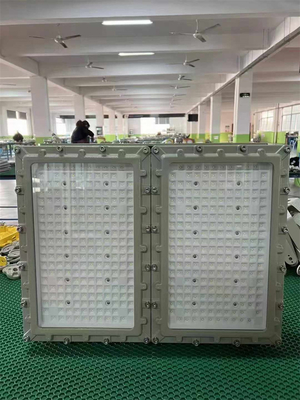 300-500 Watt Ledakan Proof Flood Light Waterproof Anti Korosi 140lm/W 220v 380v