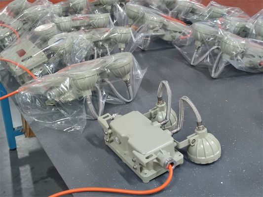 ATEX Explosion-Proof 2*3W LED Emergency Light IP66 Explosion-proof Gas Station Double Headlight 220V 380V