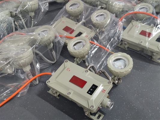 Lampu Darurat Pintu Keluar LED Tahan Ledakan 2x3W dengan Baterai Isi Ulang