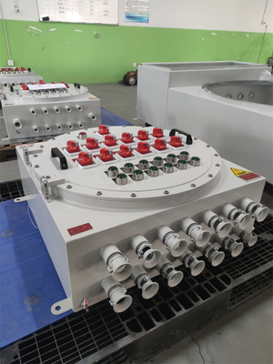 110VAC Ex Proof Flameproof Panel kontrol Papan distribusi Pemasangan dinding Disesuaikan