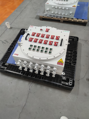 220vac Atex Cnex Flameproof Control Panel Aluminium Kelas Marinir Wf2 Ip66