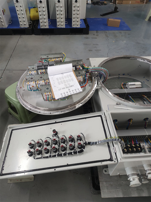 220vac Atex Cnex Flameproof Control Panel Aluminium Kelas Marinir Wf2 Ip66