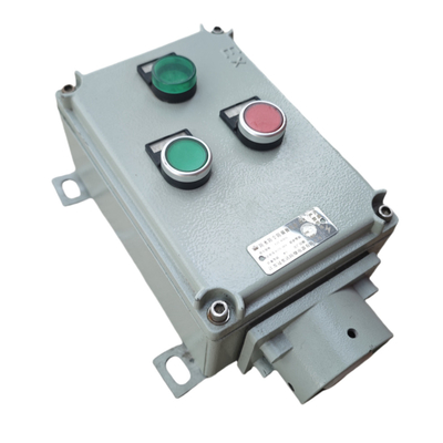 220V 380V Ledakan Proof tombol Stasiun Kontrol Kelautan Kelas Aluminium IP66 Anti korosi Dengan akses kabel yang disesuaikan Aman tahan lama Untuk ZONE1 ZONE2 ZONE21 ZONE22