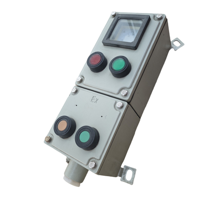 90-295V ATEX Flameproof Control Station Waterproof Anti Corrosion Coating Surface Finish Untuk Lingkungan Berbahaya Offshore Zone1 2