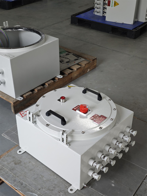 Energi- ATEX Stasiun kontrol tahan ledakan Kotak kontrol listrik tahan api 220/380Vac G1/2" G3/4" G1 G1.1/4" G1.1/2" G2