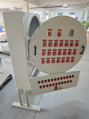 Energi- ATEX Stasiun kontrol tahan ledakan Kotak kontrol listrik tahan api 220/380Vac G1/2" G3/4" G1 G1.1/4" G1.1/2" G2