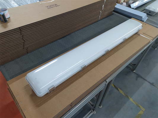 2*36W Lampu Fluoresen Buktinya Ledakan IP66 WF2 Tingkat Perlindungan IECEx Disetujui untuk Zona1 2 Zona21 22 Lingkungan Berbahaya