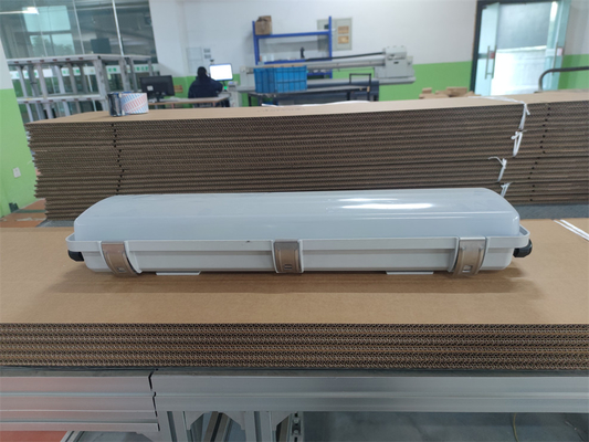 2*18w/2*36w Lampu Fluoresen Buktinya Ledakan IP66 WF2 Tingkat Perlindungan Tinggi CRI Ra≥70