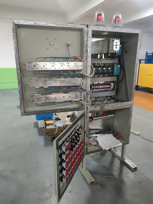 AC110/ 220/ 380/ 460v Exproof Flameproof Cabinet Box Aluminium Kelas Marinir WF2 IP66 Untuk Minyak Gas Marinir Daerah Kimia Zona1 Zona21