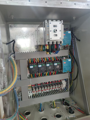 AC110/ 220/ 380/ 460v Exproof Flameproof Cabinet Box Aluminium Kelas Marinir WF2 IP66 Untuk Minyak Gas Marinir Daerah Kimia Zona1 Zona21