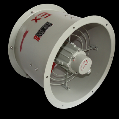 BAF Wall Pipe Post Fixed Explosion Proof Exhaust Fan untuk Zona 1 2 dengan Tingkat Perlindungan IP54