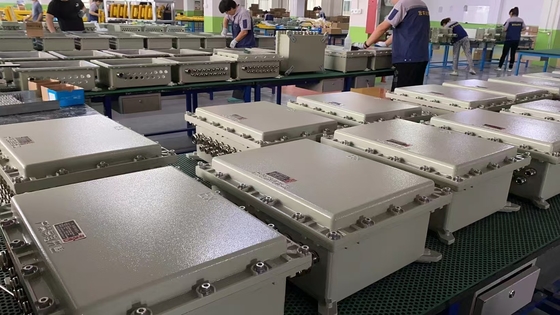 Panel kontrol tahan ledakan arus nominal bersertifikat ATEX CNEX ISO9001