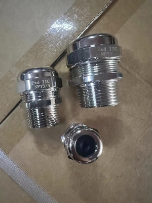 IP68 Atex/Iecex Kabel Kelenjar Kabel Proof Explosion Kelenjar Kabel untuk Aplikasi Minyak dan Gas