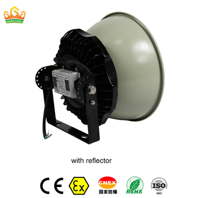 WF2 Rated Explosion Proof LED High Bay Lights ATEX IECEx RoHS ISO9001 CCC Sertifikasi Aluminium Housing