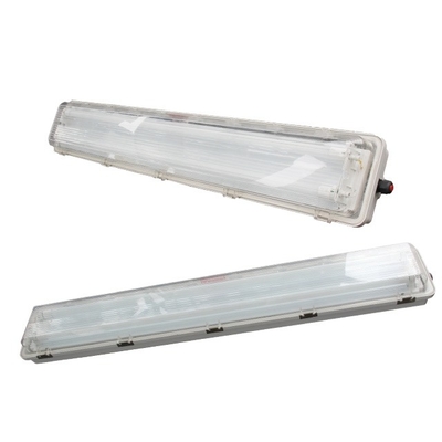 100lm/w Lampu Efisiensi Cahaya Proof Ledakan Lampu Fluoresen Ex Mark Ex Tb IIIC T80°C Db