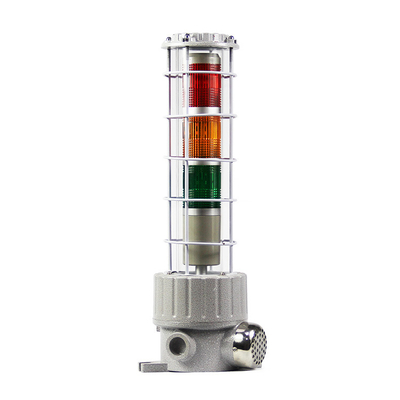 Emergency Start Time 0.3s Lampu alarm tahan ledakan dengan konsumsi daya 5-40W dan tahan korosi WF2
