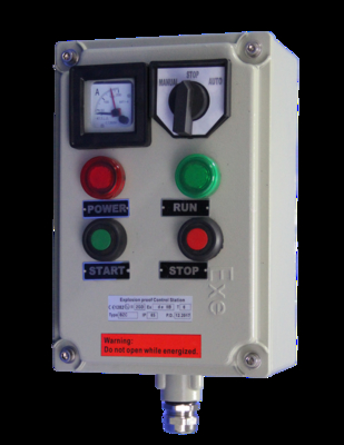 Panel Kontrol Listrik Tahan Ledakan ATEX IECEx 380V Kabinet Pemutus Arus Tahan Api untuk Industri Minyak dan Gas