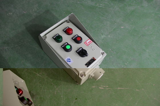 ATEX Cast Alaminum/Stainless Steel 10A Stasiun Kontrol Proof Explosion WF2