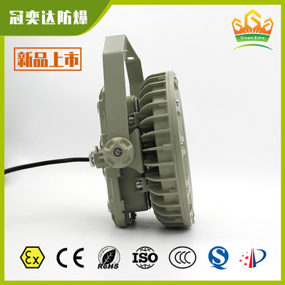 Pencahayaan LED Industri Tahan Ledakan Bersertifikasi ATEX IECEx Zona 1 & 2 | Tahan Air, Anti Ledakan, Cahaya Hemat Energi untuk Area Berbahaya di Rig Minyak, Tangki Penyimpanan, dan Gudang Industri