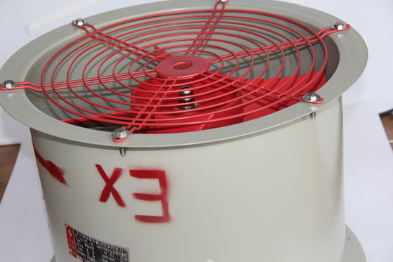 AC Powered Heavy Duty Explosion Proof Axial Fan untuk Area Berbahaya Pabrik Kimia