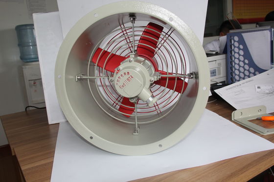 Kipas Knalpot Aksial ATEX Bersertifikat Lokasi Berbahaya 220V 380V | Ventilator Industri Tahan Ledakan