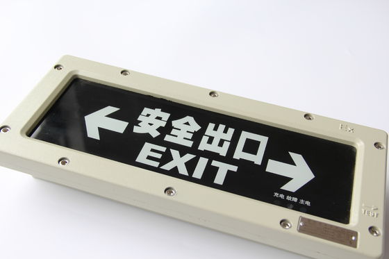 Lampu LED Proof Explosion Exit Sign BYY Series 3W Die-Cast Aluminium