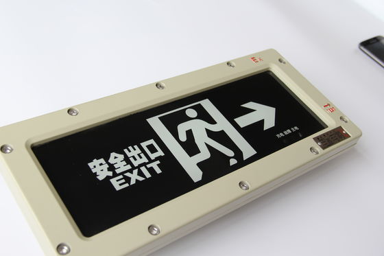 Lampu LED Proof Explosion Exit Sign BYY Series 3W Die-Cast Aluminium