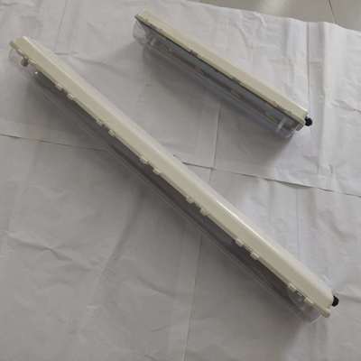 Lampu LED Linear Tahan Lama 0.6m/1.2m ATEX/IECEx/CNEX Tahan Ledakan Tingkat Industri IP66 untuk Area Berbahaya Pabrik Minyak & Gas Kimia Pertambangan Fasilitas Kelautan Desain hemat energi mengurangi