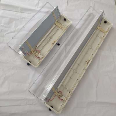 Lampu LED Linear Tahan Lama 0.6m/1.2m ATEX/IECEx/CNEX Tahan Ledakan Tingkat Industri IP66 untuk Area Berbahaya Pabrik Minyak & Gas Kimia Pertambangan Fasilitas Kelautan Desain hemat energi mengurangi