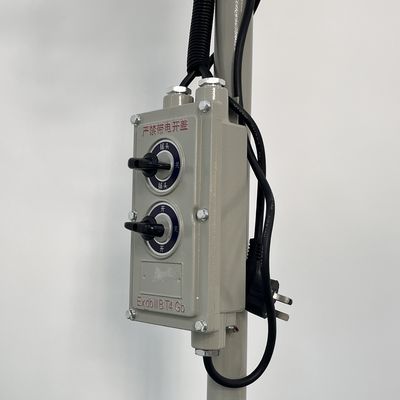 Kipas Berputar Tahan Ledakan dengan Pemasangan Dinding – Seri BFC – 0,37kW hingga 0,75kW – Konstruksi Baja & Aluminium