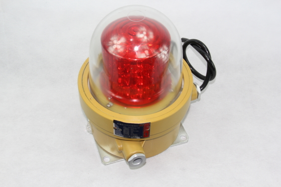 Berkualitas tinggi Merah/Transparent 5-40w Ledakan Proof Aviation Obstruction Light Pesawat Peringatan untuk Area Berbahaya