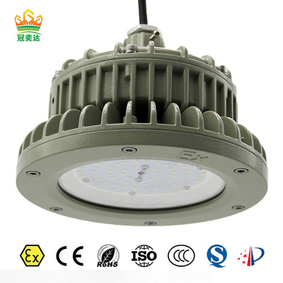50000 jam Umur ATEX CNEX Bersertifikat Tahan Ledakan IP66 Lampu High Bay LED 100W 150W 200W untuk Lingkungan Minyak Gas Kimia Pertambangan Kelautan