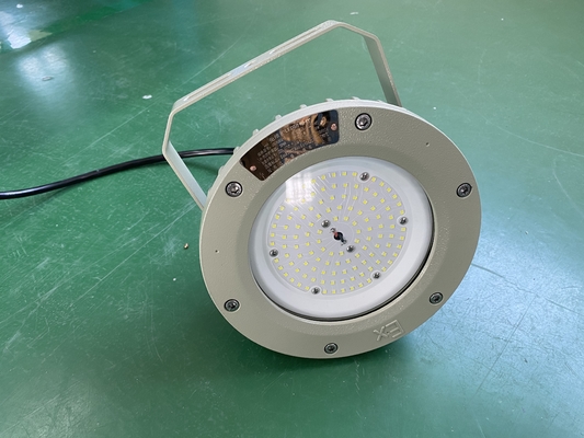 50000 jam Umur ATEX CNEX Bersertifikat Tahan Ledakan IP66 Lampu High Bay LED 100W 150W 200W untuk Lingkungan Minyak Gas Kimia Pertambangan Kelautan