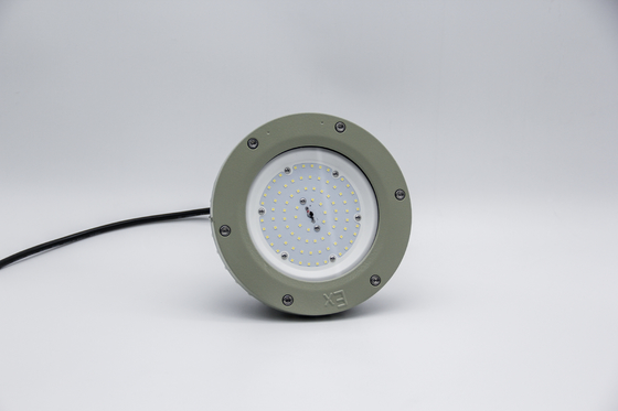 Lampu High Bay LED Tahan Ledakan Kelas Industri IP66 Tahan Air 100W-200W dengan Sertifikasi ATEX CNEX untuk Aplikasi Zona Berbahaya 1 & 2
