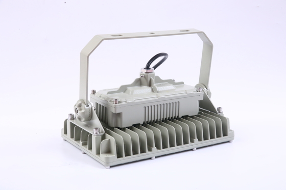 Ex Kode Ex Tb IlIC T80°C Db IP66 Zona1 Lampu Sorot LED Tahan Ledakan untuk Lokasi Berbahaya AC 100-277V