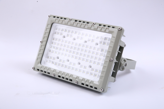 150w Ip66 dan 130lumen / Watt Led Lampu Banjir Proof Led untuk Zona1,2& Zona21,22