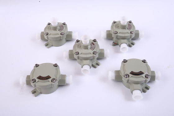 ATEX bersertifikat IP66 Explosion Proof Junction Box Terminal Box 1/2/3/4-way G1/2'' G3/4' Outdoor Waterproof Junction Box