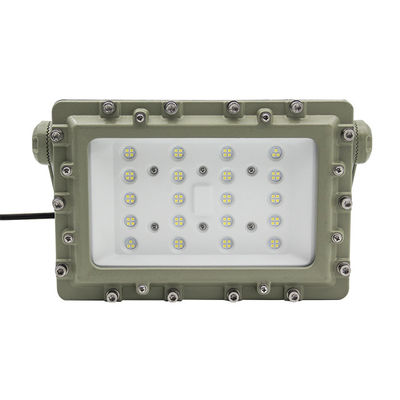 IP66 Rating Explosion Proof LED Flood Light untuk Industri di Lingkungan Ex Code Ex Db IIC T6 Gb