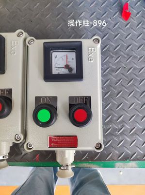 ATEX Cast Alaminum/Stainless Steel 10A Stasiun Kontrol Proof Explosion WF2