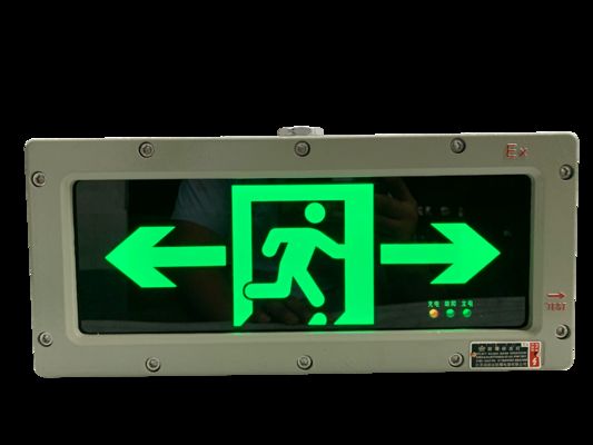 Penjualan Langsung Pabrik Atex Led Lampu Keluar SPBU Tahan Air Ip66 Industri Kimia Darurat Bukti Ledakan