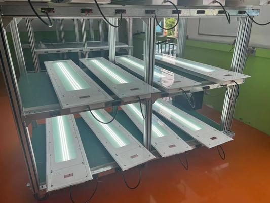 Lampu fluoresen tahan ledakan dengan suhu warna yang dapat disesuaikan