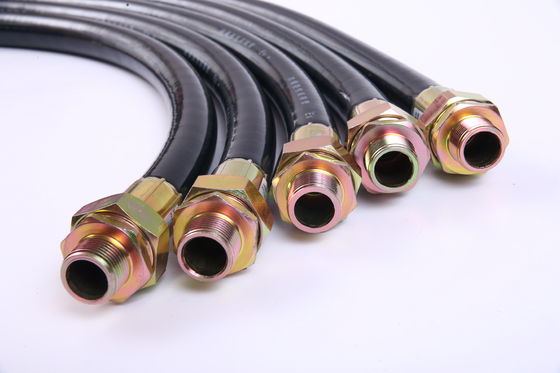 IP54 Proof Explosion Flexible Conduit Harga Pabrik Perlengkapan Pipa Listrik Karet Fleksibel