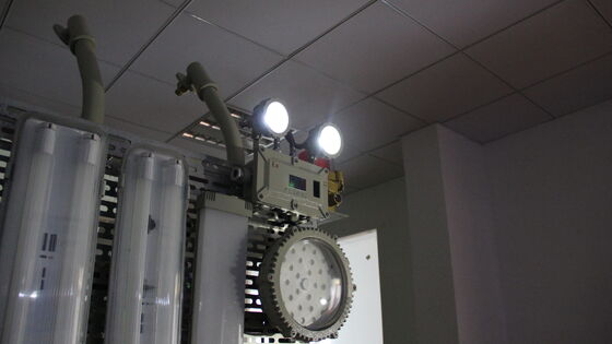 Lampu Darurat Kebakaran BCJ IP66 Tahan Ledakan Lampu Darurat LED Ganda 180 Menit