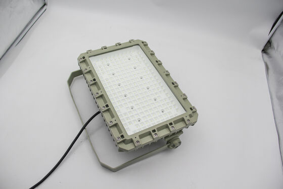 Sertifikasi ATEX/IECEx Bahan Paduan Aluminium Lampu Sorot LED Tahan Ledakan Lampu Anti Korosi IP66 WF2