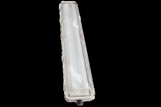 ATEX Certified Explosion Proof Fluorescent Light IP66 Dual Tube 2x9W 2x18W 0.6M 1.2M For Hazardous Zone